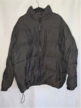 Men's Old Navy Gray Puffer Jacket XXL
